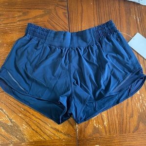 Lululemon hotty hot high rise shorts